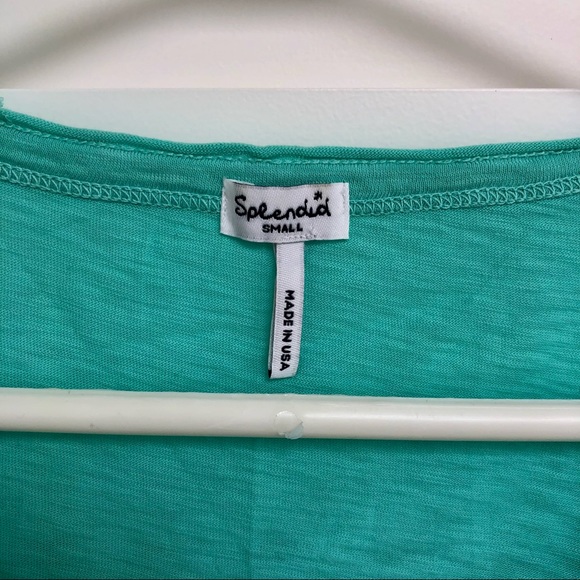 💠 Splendid V Neck Pocket Tee - Picture 3 of 5